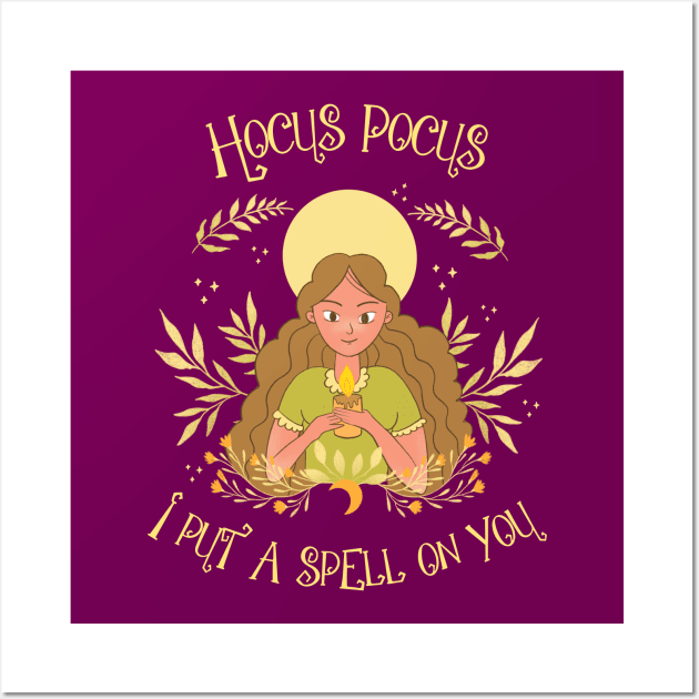 I put a spell on you | Hocus Pocus Wall Art by Soulfully Sassy